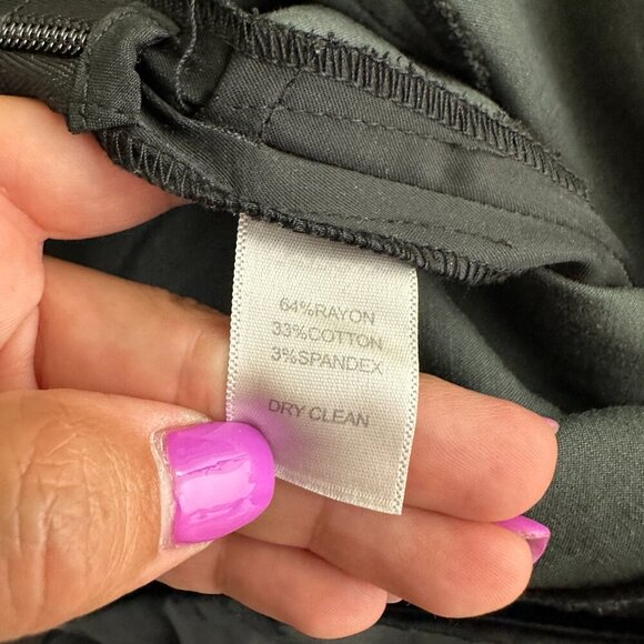 2/$30 White House Black Market Pleated A-Line Mini Skirt Black 4 #9986 - Picture 7 of 8